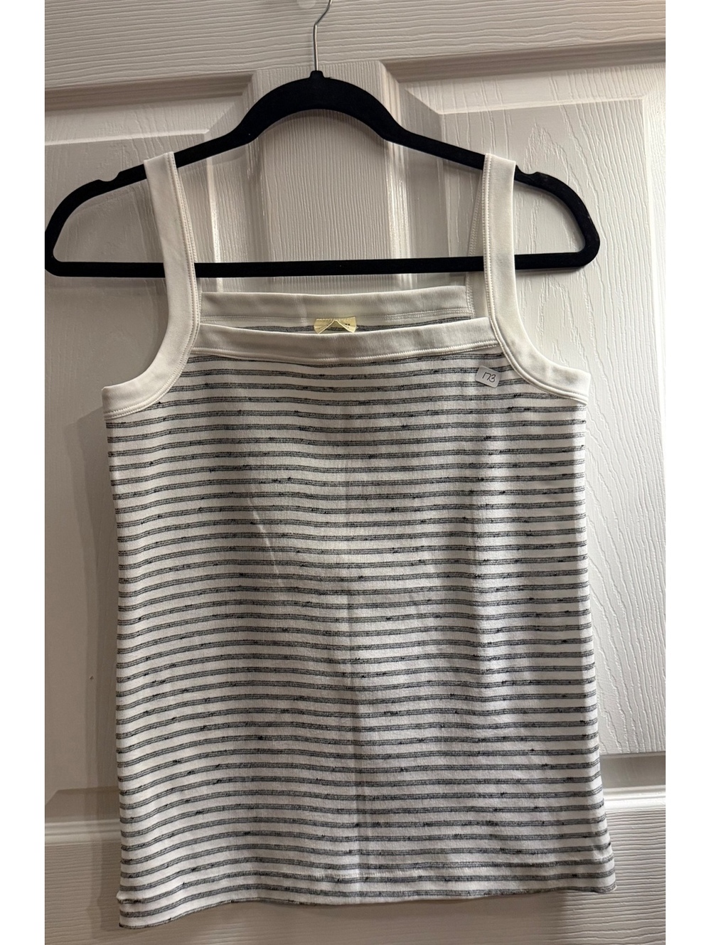 Sears Women's Medium Striped Polyester Tank Top Vintage 1970’s